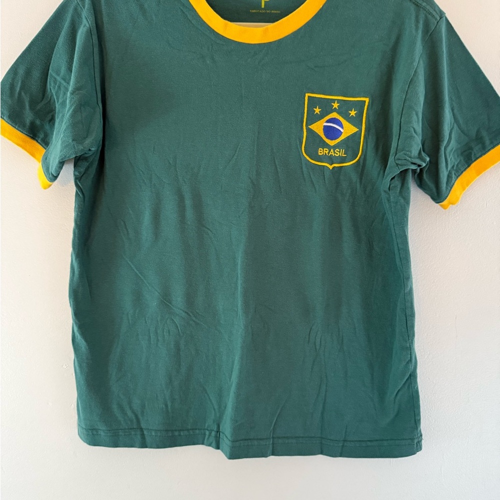 Green and Yellow  Shirt small